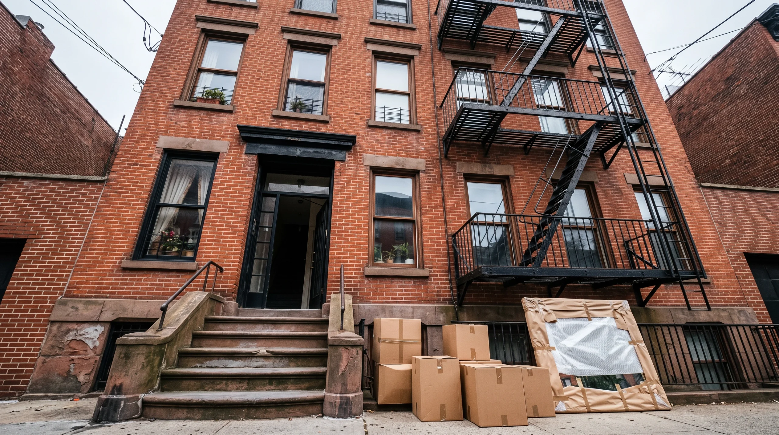 moving company Brooklyn, Serenity Movers crew loading a truck in Brooklyn, NY
